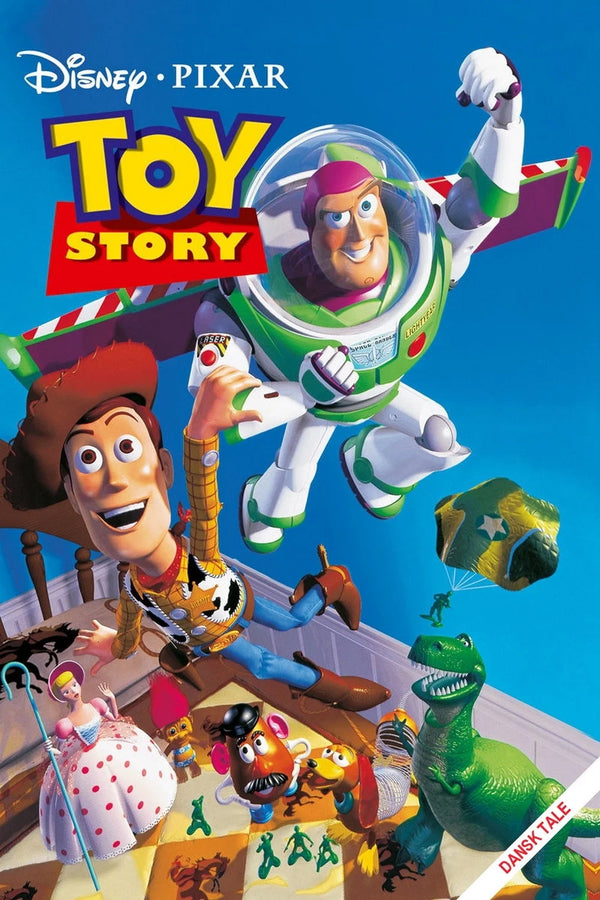 Toy Story 1995: Woody & Buzz Classic Movie Poster - Premium Movie Poster