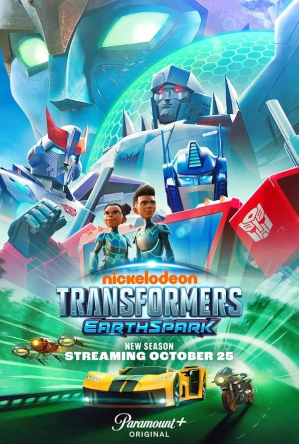 Transformers: Animated Action Adventure Series (Spanish) Movie Poster | Film Wall Art Print