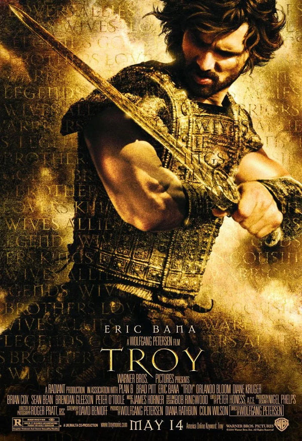 Troy(2004) - Cinema Art Print - Premium Movie Poster