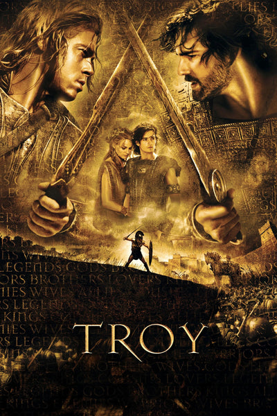 Troy (2004) Epic Action Poster for Your Wall - Premium Movie Poster