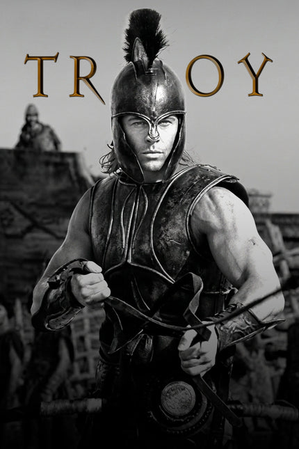Troy (2004) Epic Battle Poster Art - Premium Movie Poster
