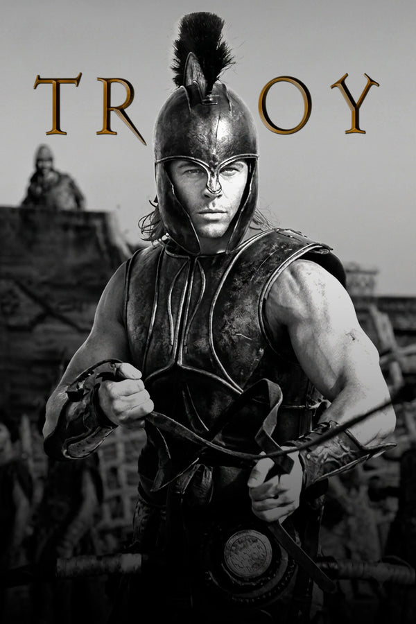 Troy (2004) Epic Battle Poster Art - Premium Movie Poster
