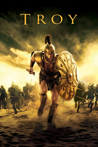 Troy (2004) Epic Battle Scene Home Decor - Premium Movie Poster