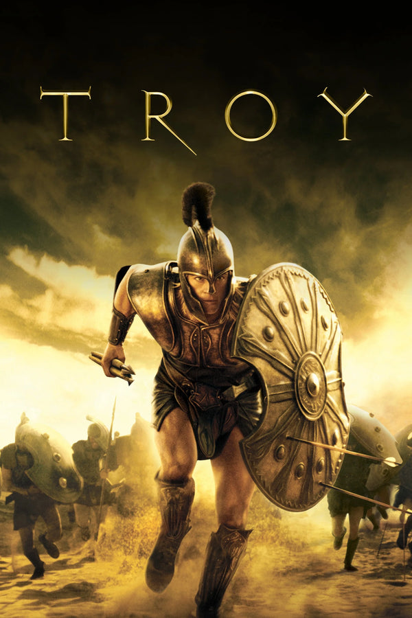 Troy (2004) Epic Wall Art: Heroic Greek War Poster - Premium Movie Poster