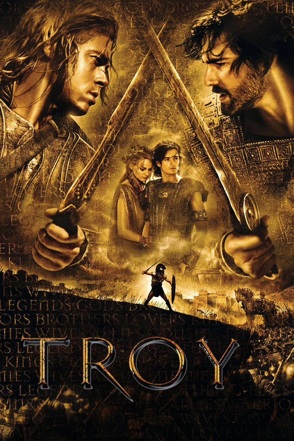 Troy (2004) Epic Wall Art Print - Premium Movie Poster