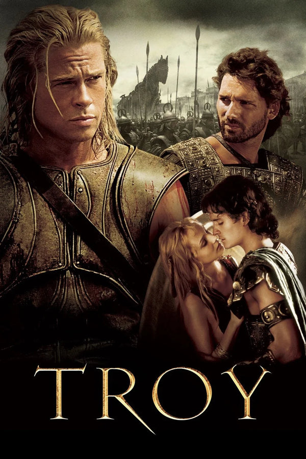 Troy (2004) Epic War Poster for Your Wall - Premium Movie Poster