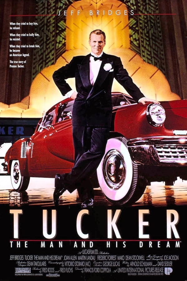 Tucker: The Man And His Dream (1988) - Biography, Comedy, Drama Movie Poster Movie Poster | Film Wall Art Print