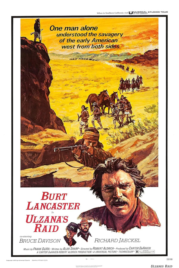 Ulzana's Raid (1972) – Classic Western Adventure Drama Film Movie Poster | Film Wall Art Print