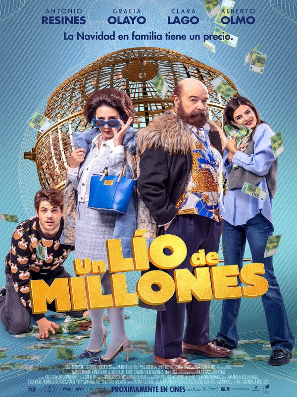 Un lío de millones - Movie Poster | Comedy Film Art Movie Poster | Film Wall Art Print