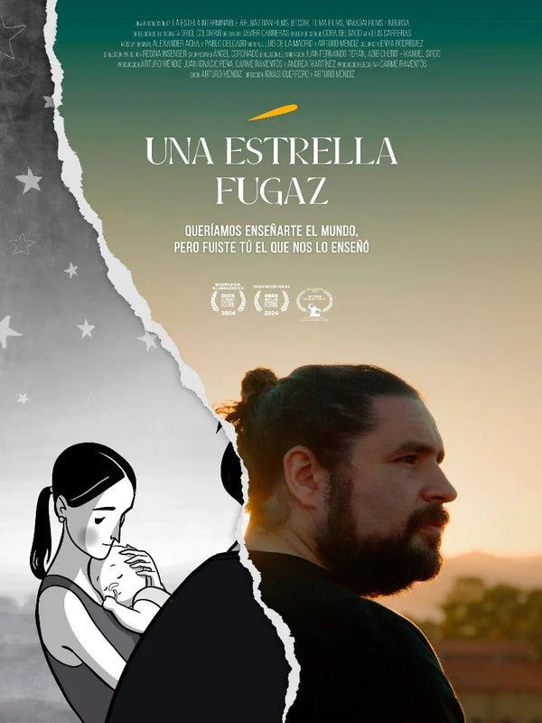 Una Estrella Fugaz - Movie Poster | Official Film Art Movie Poster | Film Wall Art Print