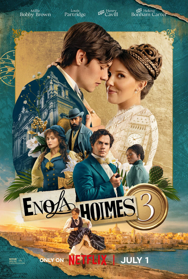 Unleash the Mystery: Enola Holmes 3 (2026) Premium Poster - Premium Movie Poster