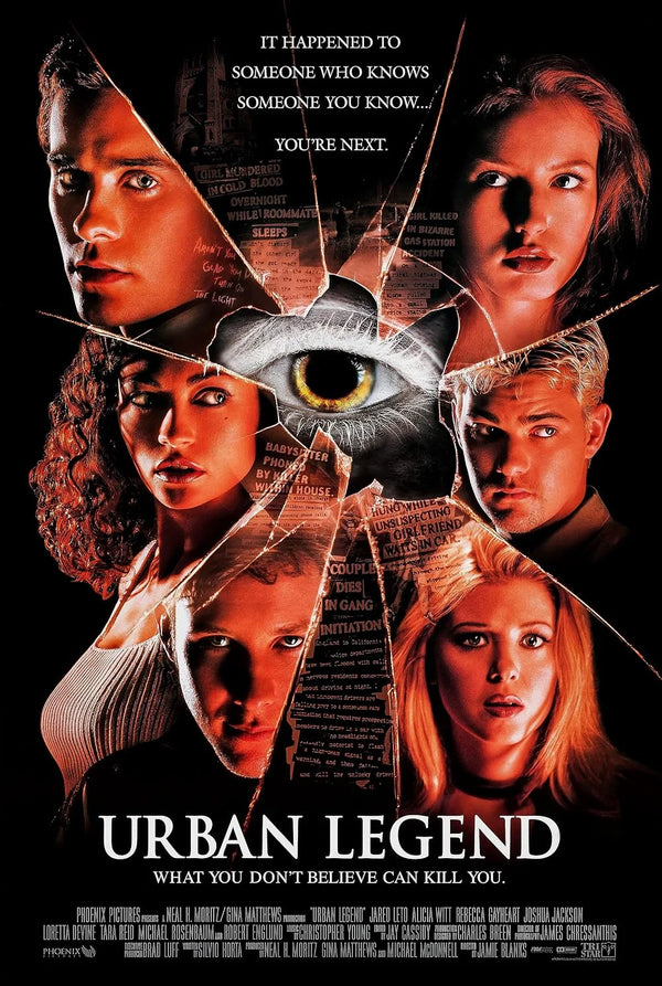 Urban Legend (1998) Movie Poster – Horror, Mystery, Thriller Thrills Movie Poster | Film Wall Art Print