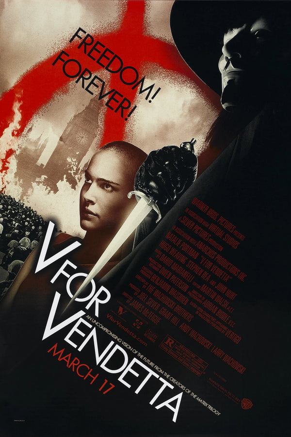 V for Vendetta (2006): Own the Iconic Documentary Poster - Premium Movie Poster