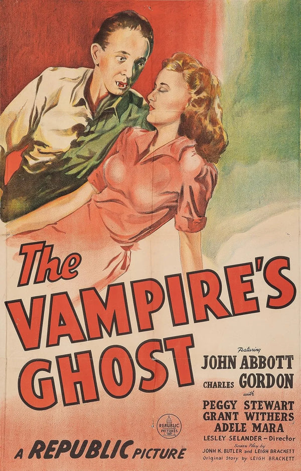 Vampire's Ghost (1945) - Classic Horror Movie Poster Movie Poster | Film Wall Art Print