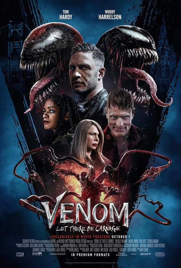 Venom: Let There Be Carnage (2021) – Action-Packed Superhero Adventure Movie Poster | Film Wall Art Print