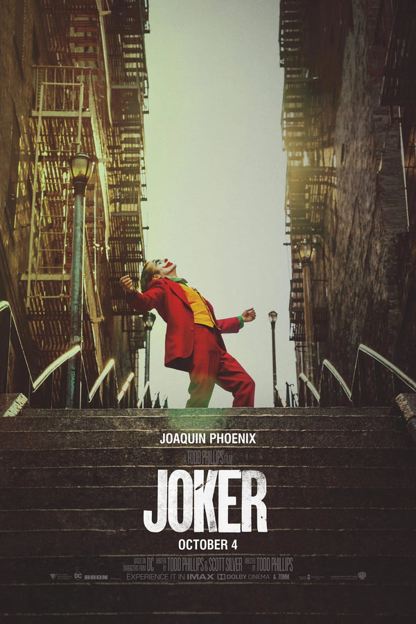 Vibrant Joker (2019) Wall Art: Own the Chaos - Premium Movie Poster