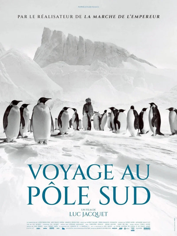 Voyage au pôle sud - Movie Poster | Antarctic Adventure Film Movie Poster | Film Wall Art Print