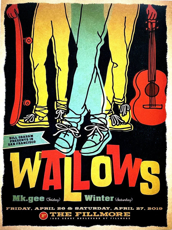 Wallows at The Fillmore Charlotte 2019 Concert Poster - Premium Movie Poster