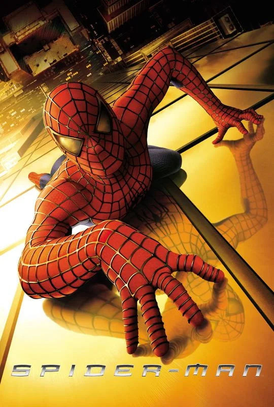 Web-Slinging Wall Art: Spider-Man (2002) Action Poster - Premium Movie Poster