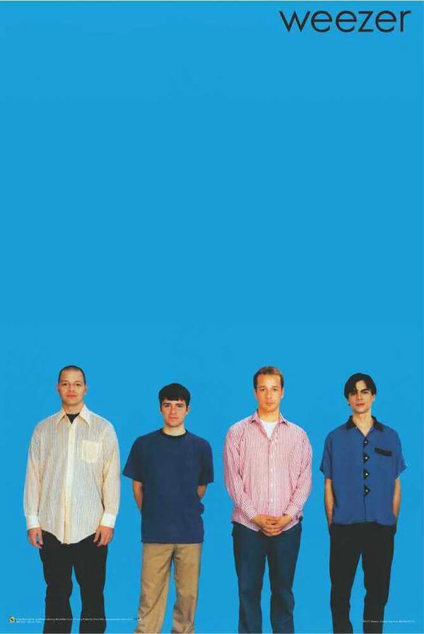 Weezer Movie Poster - Iconic Alternative Rock Band Artwork Movie Poster | Film Wall Art Print