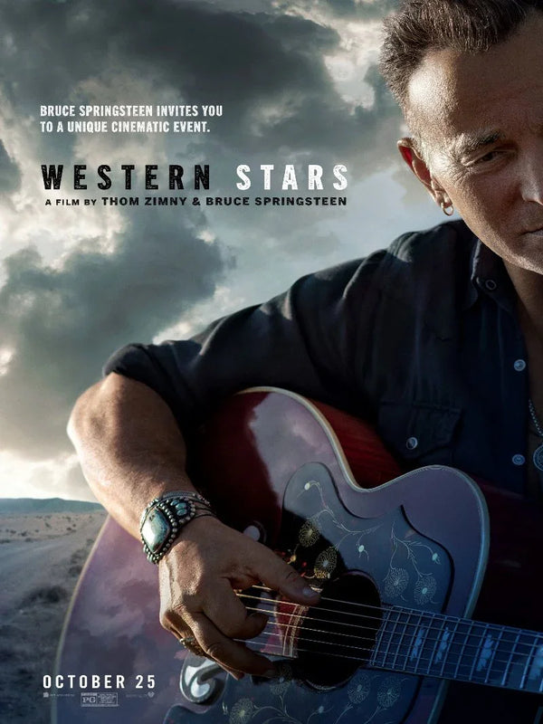 Western Stars Movie Poster - Bruce Springsteen Film Art Movie Poster | Film Wall Art Print