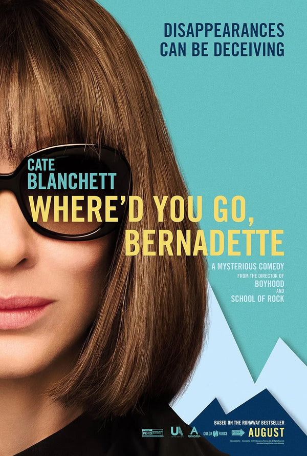 Where'd You Go, Bernadette (2019) Movie Poster Movie Poster | Film Wall Art Print