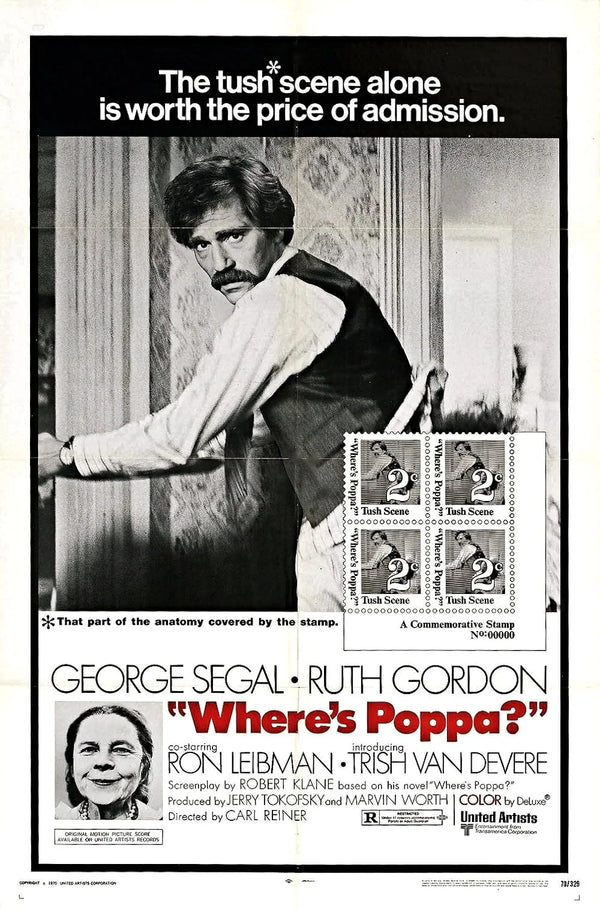 Where's Poppa (1970) - Classic Comedy Movie Poster Movie Poster | Film Wall Art Print