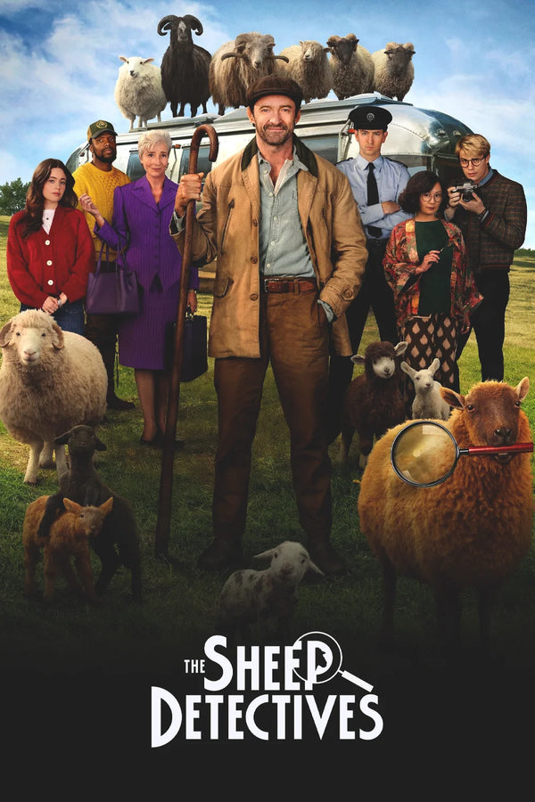 Whimsical Sheep Detectives 2026: Hilarious Mystery Poster - Premium Movie Poster