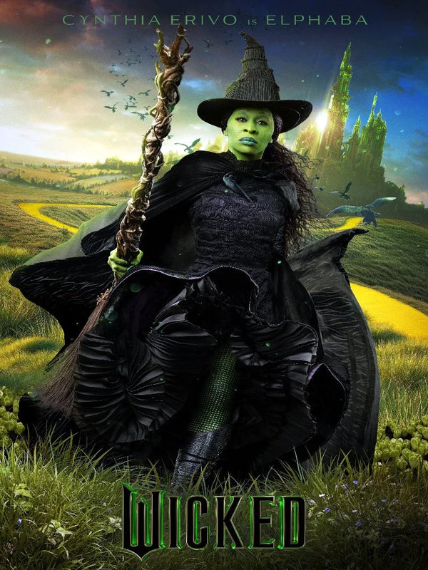 Wicked Movie Poster - Official Artwork & Design Movie Poster | Film Wall Art Print