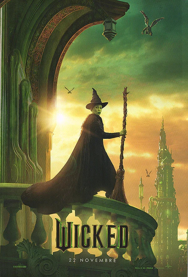 Wicked (French) - Quirky Short Comedy-Drama Film Movie Poster | Film Wall Art Print