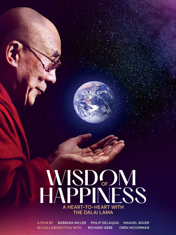 Wisdom of Happiness Movie Poster - Inspirational Film Art Movie Poster | Film Wall Art Print