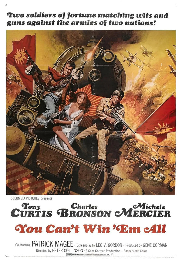You Can't Win 'Em All (1970) Action/Adventure/Comedy Poster Movie Poster | Film Wall Art Print