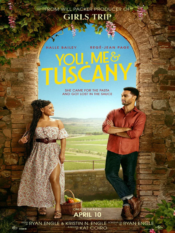 You Me And Tuscany Movie Poster - Romantic Film Art Movie Poster | Film Wall Art Print