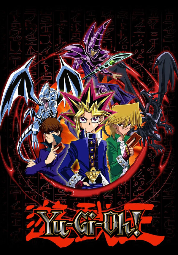 Yu Gi Oh TV Series Poster | Animation, Action, Adventure Movie Poster | Film Wall Art Print